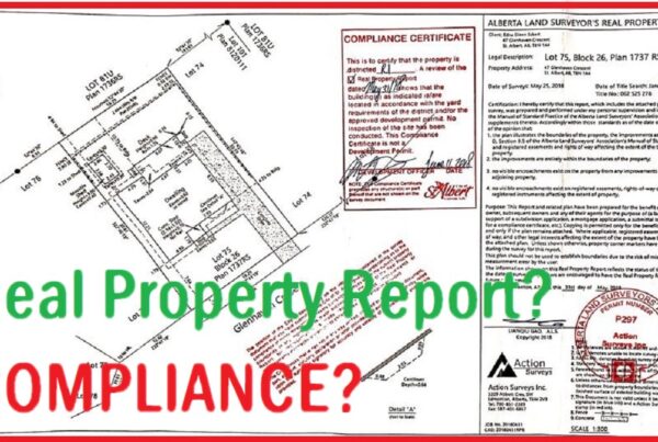 What is a real property report?